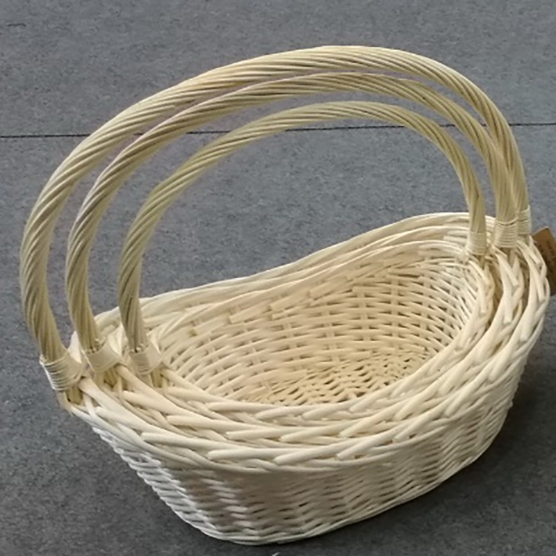 Willow Basket Wholesale Practical Decoration Wicker Basket Supplier